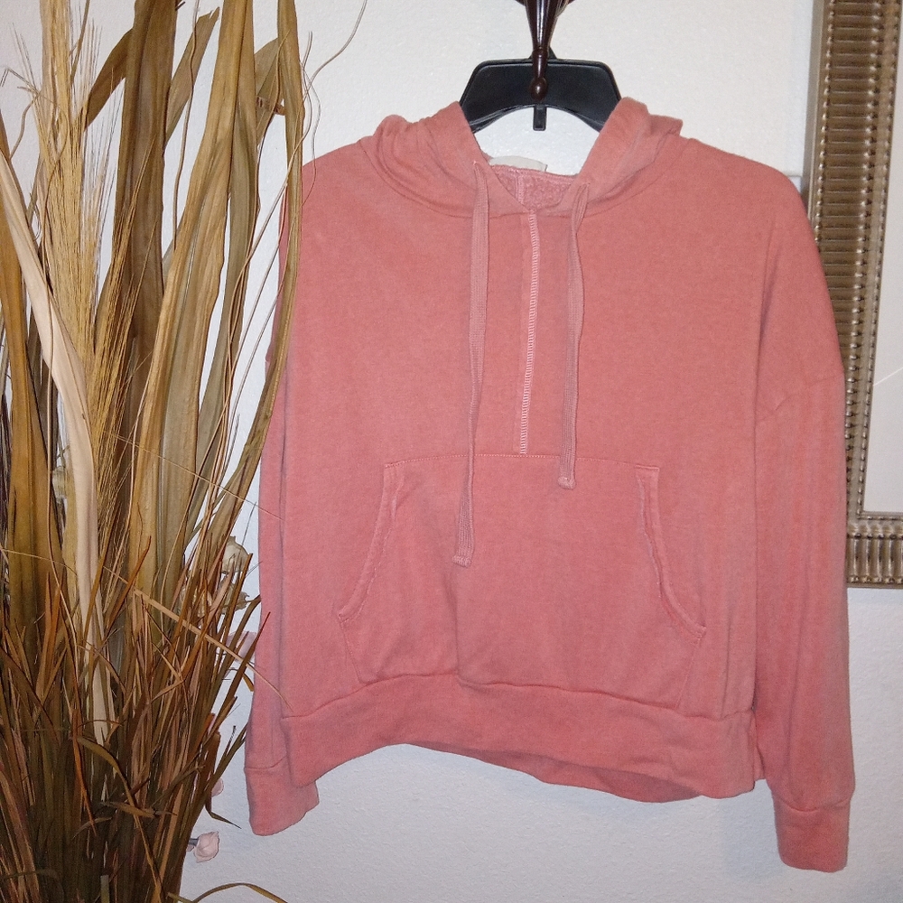 Free People Movement cropped hoodie size xs